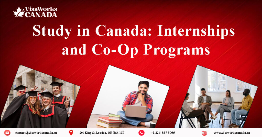 Canada's internship and co-opt programs